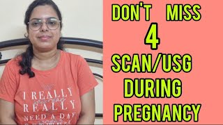 Dont miss these 4 USG During Pregnancy🤰🤰4 Important USG During Pregnancy🤰🤰 [upl. by Valley]