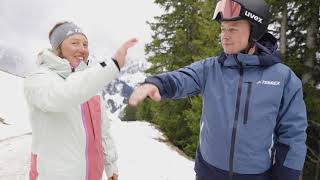 MeinErstesMal Buckelpiste mit Laura Dahlmeier  100 Steigung und Adrenalin an der Schweizer Mauer [upl. by Noiroc]