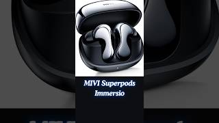 Mivi Superpods Immersio worth buying  Unique अशी डिझाईन mivi [upl. by Ogg560]