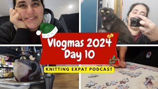 Knitting Expat Vlogmas  Vlogmas Day 10 [upl. by Perceval]