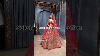 Chandni chowk bridal lehenga design😍 shorts lehenga trending [upl. by Peacock]