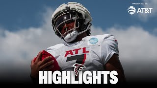 Highlights  Atlanta Falcons joint practice against the Miami Dolphins  ATampT Training Camp  NFL [upl. by Uttica]