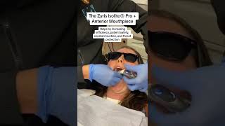 Dentist using a dental isolation system for anteriors [upl. by Jegar]