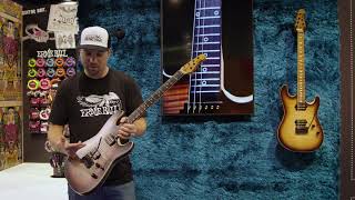 NAMM 2024 EBMM Rabea Massaad Artist Series Sabre Rig Rundown [upl. by Belshin]