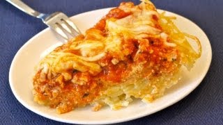 Easy Dinner Recipes for Kids How to Make Spaghetti Pie  Weelicious [upl. by Edwyna]