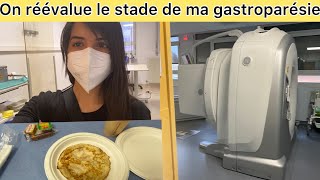 Je repasse l’examen de scintigraphie de vidange gastrique Vlog Réévaluation de ma gastroparésie [upl. by Asir]