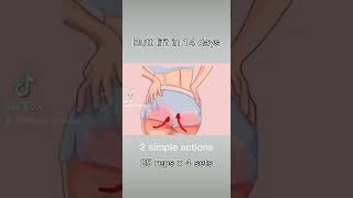 Butt lift in 14 days  buttock firming exercises [upl. by Leroj]