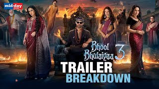 Bhool Bhulaiyaa 3 Trailer  Kartik Aaryan Vidya Balan Triptii Dimri amp Madhuri Dixit [upl. by Ecnaled]