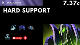 Dota 2 Patch 737c Rubick POS 5 Hard Support Gameplay [upl. by Eaton]