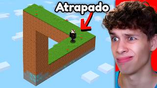 Trolleé a Mi Amigo con Todas las Ilusiones Ópticas de Minecraft [upl. by Aielam]