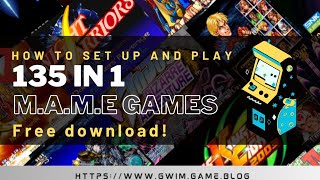 The easiest way to set up and play MAME games 135 in 1 pack on android [upl. by Kostival]