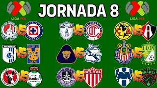 JORNADA 8 LIGA MX APERTURA 2024 [upl. by Aimo]