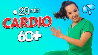 Rutina de 20 minutos de Ejercicio CARDIO para Adultos Mayores ACTIVOS  Mariana Quevedo [upl. by Laleb787]