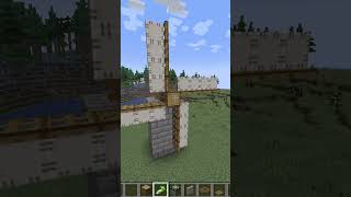 How to set up a Simple Windmill in Minecraft Create Mod [upl. by Emirak]