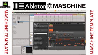 Ableton Live 113 creating a Maschine Template [upl. by Leacock]