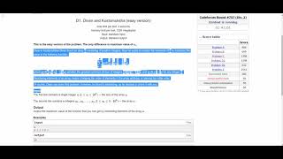 D1 Divan and Kostomuksha easy version solution  Codeforces Round 757 Div 2 codeforce today [upl. by Ellenahc459]