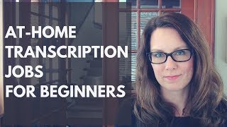 At Home Transcription Jobs for Beginners [upl. by Singband]