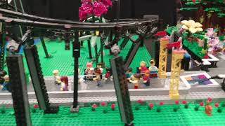 Roller coaster 100 Lego motorisé version 2024 [upl. by Ihcego750]