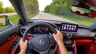 2021 Lexus IS 350 AWD F Sport  POV First Impressions [upl. by Dennison903]