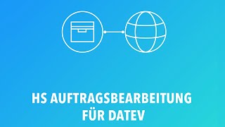 HS erklärt Auftragsbearbeitung für DATEV in 90 Sekunden [upl. by Aloke]