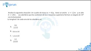 FÍSICA EXAMEN DE ADMISIÓN UNIVERSIDAD NACIONAL [upl. by Zavras203]