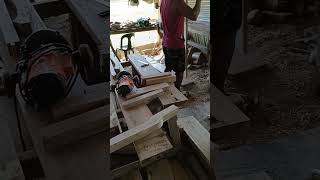 Woodworking Gabas Hand Saw Wood Philippines [upl. by Raviv]