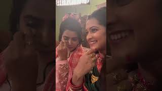 Shooting mini vlog  sushree sabita vlog  kanyadana bts masti  shivanshree vlog [upl. by Notnel]