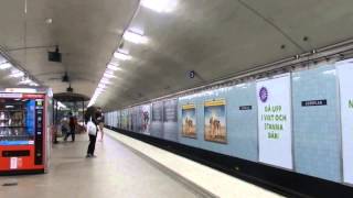 Stockholm  Odenplan Tunnelbanestation 2014 06 08 [upl. by Alonso490]