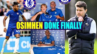 Osimhen Welcome Chelsea🔥 Ramsdal Agree Join Chelsea💥 Pochettino Problem With Nkunku ✅ [upl. by O'Conner182]