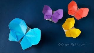 Origami ButterflyBox  Caja Mariposa [upl. by Ardnovahs114]