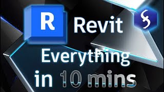 Revit  Tutorials for Beginners in 10 MINUTES   COMPLETE GUIDE [upl. by Yanehs]