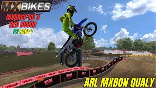 RED BUD  MVBRGP RD 3 RACE 1 P2 MX BIKES [upl. by Temple]