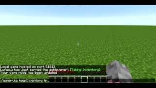 Como usar Keep Inventory No Minecraft [upl. by Nodnalb103]