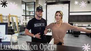 Luxury Modern Beauty Salon Tour  Best hair salon in the world [upl. by Namas348]