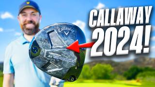 NEW 2024 DRIVER  CALLAWAY PARADYM AI SMOKE REVIEW [upl. by Modnarb]