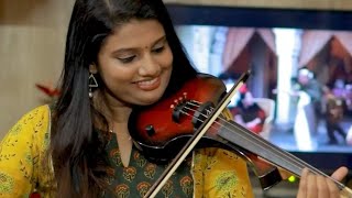 Aye ajnabi Violin cover By Aparna Babu sharukhkhan violin 1million millionairescover [upl. by Rimaj]