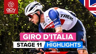 Giro dItalia Stage 11 Highlights [upl. by Florella539]