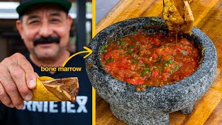 Fire Roasted Bone Marrow Salsa Recipe Salsa de Tuétano [upl. by Aissyla]