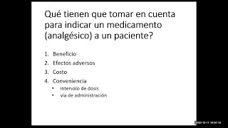 Cómo escoger un analgésico según eficacia y riesgo [upl. by Enavi]