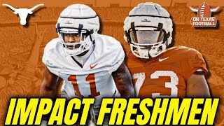 Freshmen That WILL Make an Impact 2024 Recruiting Class  Texas Longhorns Football  SEC [upl. by Simsar]