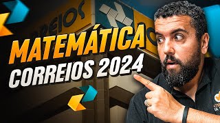 Matemática para o Concurso dos Correios 2024 [upl. by Neyugn]