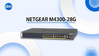 Netgear GSM4328S 26Port Managed Switch  HighSpeed Enterprise Solution  DirectMacro [upl. by Sonitnatsnoc171]