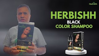 Desire Exemplified  Worlds Best Black Color Shampoo Review  Herbishh [upl. by Eitac324]