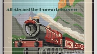 All Aboard the Hogwarts Express Cross Stitch Part 138 [upl. by Diskson]