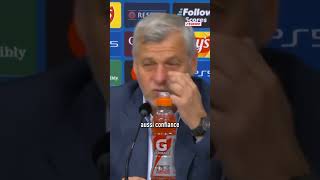 Bruno Genesio revient sur lexploit de Lille face au Real 🤩⚽🐶 shorts football lille realmadrid [upl. by Ilarrold377]