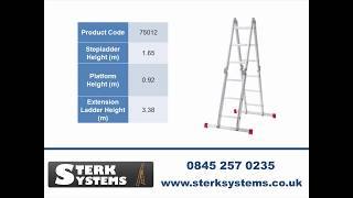 Werner 12 Way Combination Ladder  75012 [upl. by Del]