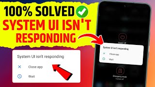 System UI isnt responding fix any device  apps crashing in android phone  apps keeps stopping [upl. by Ayotna680]