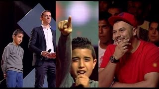 مغرب المواهب  أداء إسماعيل الطفل الذي أبكى لجنة تحكيم Big UP [upl. by Godard]