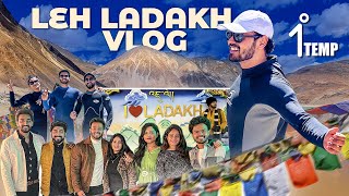 Leh Ladakh Vlog  1 Degree Temperature  Nikhil Vijayendra Simha  Vlogs [upl. by Honniball]