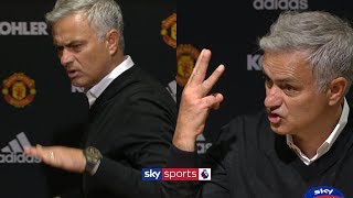 Jose Mourinho storms out of press conference demanding respect [upl. by Spiros131]